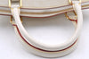 Authentic Louis Vuitton Suhali Lockit MM Hand Bag White M91874 LV 6349I