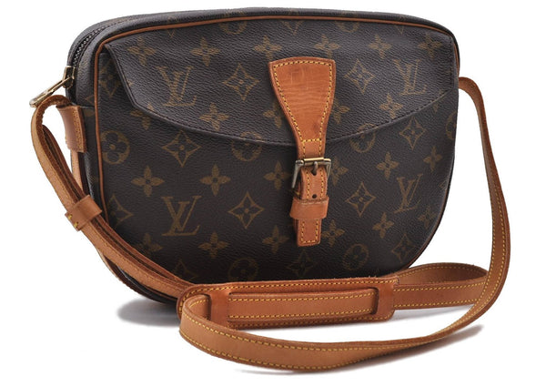 Auth LOUIS VUITTON Monogram Jeune Fille MM Shoulder Cross Bag M51226 LV 6350C