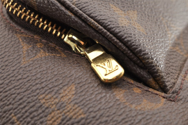 Authentic Louis Vuitton Monogram Montsouris MM Backpack M51136 LV 6350I