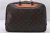 Authentic LOUIS VUITTON Monogram Deauville Hand Bag Purse M47270 LV 6351C