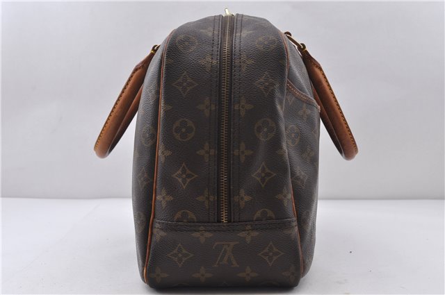 Authentic LOUIS VUITTON Monogram Deauville Hand Bag Purse M47270 LV 6351C