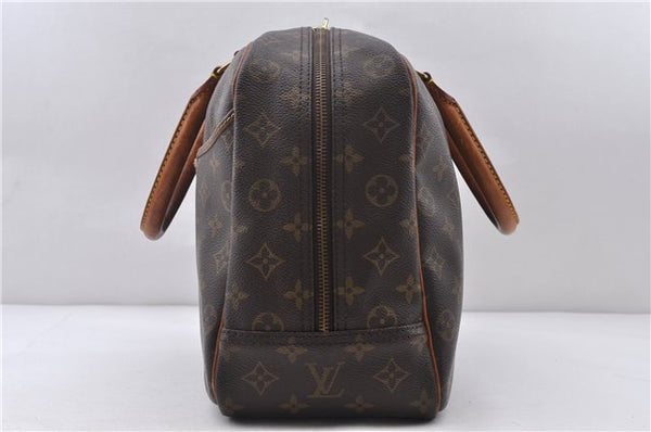 Authentic LOUIS VUITTON Monogram Deauville Hand Bag Purse M47270 LV 6351C