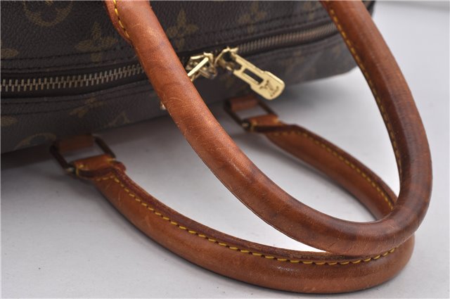 Authentic LOUIS VUITTON Monogram Deauville Hand Bag Purse M47270 LV 6351C