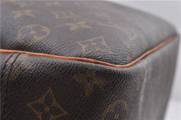 Authentic LOUIS VUITTON Monogram Deauville Hand Bag Purse M47270 LV 6351C
