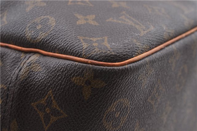 Authentic LOUIS VUITTON Monogram Deauville Hand Bag Purse M47270 LV 6351C