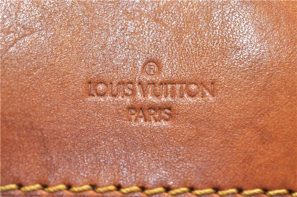 Authentic LOUIS VUITTON Monogram Deauville Hand Bag Purse M47270 LV 6351C
