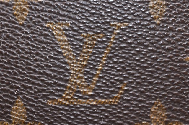 Authentic LOUIS VUITTON Monogram Deauville Hand Bag Purse M47270 LV 6351C