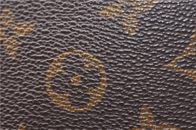 Authentic LOUIS VUITTON Monogram Deauville Hand Bag Purse M47270 LV 6351C