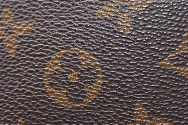 Authentic LOUIS VUITTON Monogram Deauville Hand Bag Purse M47270 LV 6351C