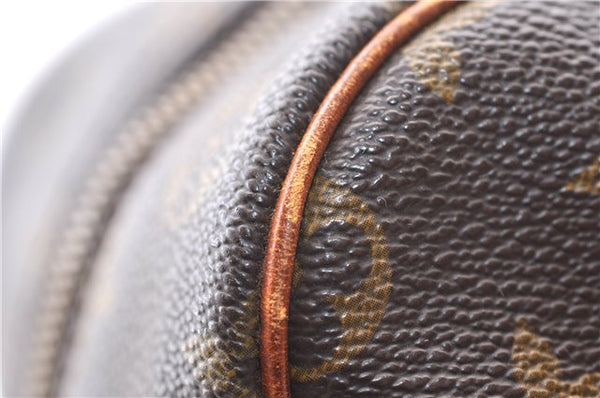 Authentic LOUIS VUITTON Monogram Deauville Hand Bag Purse M47270 LV 6351C