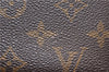 Authentic LOUIS VUITTON Monogram Deauville Hand Bag Purse M47270 LV 6351C