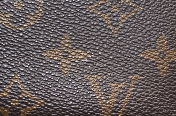 Authentic LOUIS VUITTON Monogram Deauville Hand Bag Purse M47270 LV 6351C