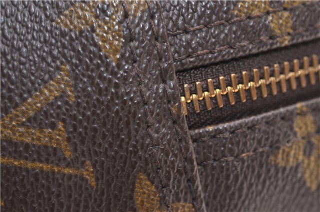 Authentic LOUIS VUITTON Monogram Deauville Hand Bag Purse M47270 LV 6351C