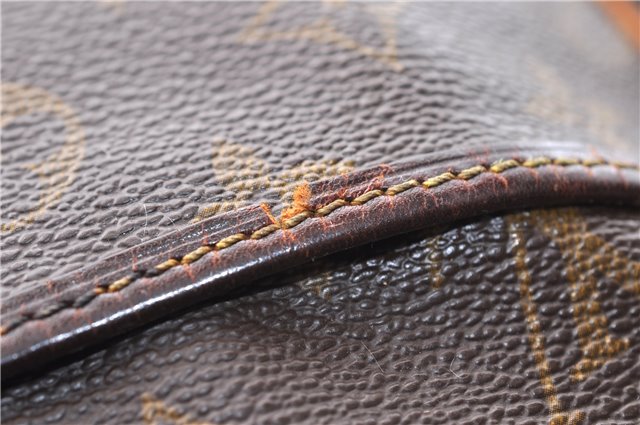 Authentic LOUIS VUITTON Monogram Deauville Hand Bag Purse M47270 LV 6351C