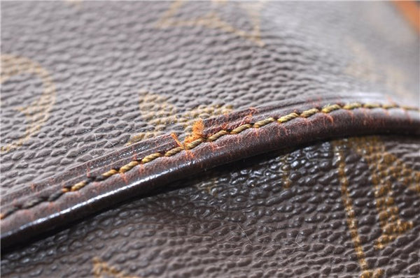 Authentic LOUIS VUITTON Monogram Deauville Hand Bag Purse M47270 LV 6351C