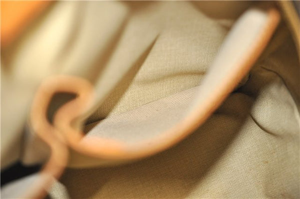 Authentic LOUIS VUITTON Monogram Deauville Hand Bag Purse M47270 LV 6351C