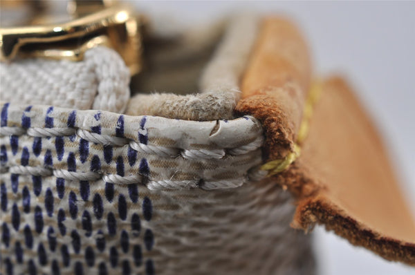 Authentic Louis Vuitton Damier Azur Saleya GM Shoulder Tote Bag N51184 LV 6351I