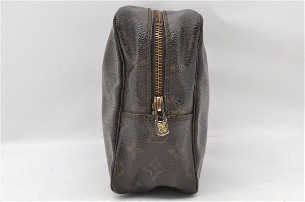 Auth LOUIS VUITTON Monogram Trousse Toilette 28 Clutch Hand Bag M47522 LV 6352C