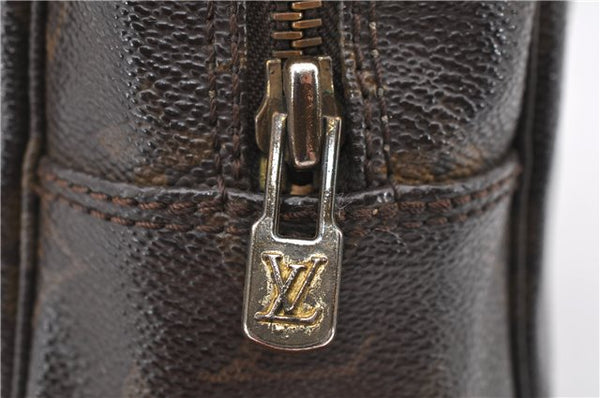 Auth LOUIS VUITTON Monogram Trousse Toilette 28 Clutch Hand Bag M47522 LV 6352C