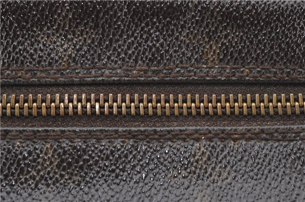 Auth LOUIS VUITTON Monogram Trousse Toilette 28 Clutch Hand Bag M47522 LV 6352C