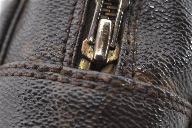 Auth LOUIS VUITTON Monogram Trousse Toilette 28 Clutch Hand Bag M47522 LV 6352C