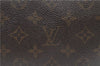 Auth LOUIS VUITTON Monogram Trousse Toilette 28 Clutch Hand Bag M47522 LV 6352C