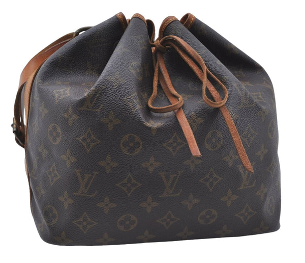 Authentic Louis Vuitton Monogram Petit Noe Shoulder Bag M42226 LV 6352D