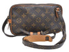 Authentic Louis Vuitton Monogram Marly Bandouliere Shoulder Cross Bag LV 6352E