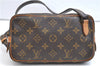 Authentic Louis Vuitton Monogram Marly Bandouliere Shoulder Cross Bag LV 6352E