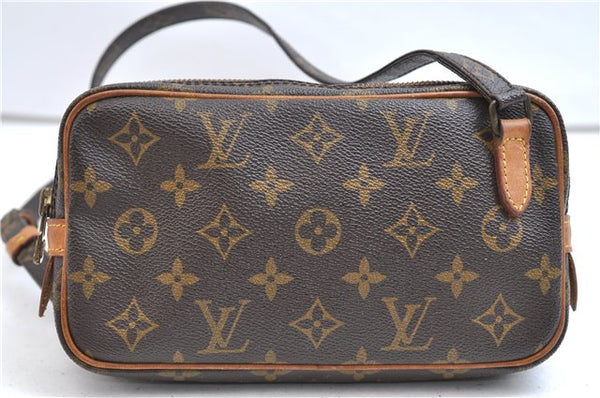 Authentic Louis Vuitton Monogram Marly Bandouliere Shoulder Cross Bag LV 6352E