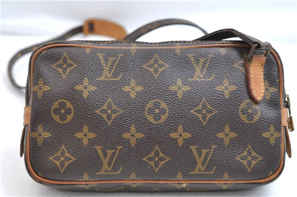 Authentic Louis Vuitton Monogram Marly Bandouliere Shoulder Cross Bag LV 6352E
