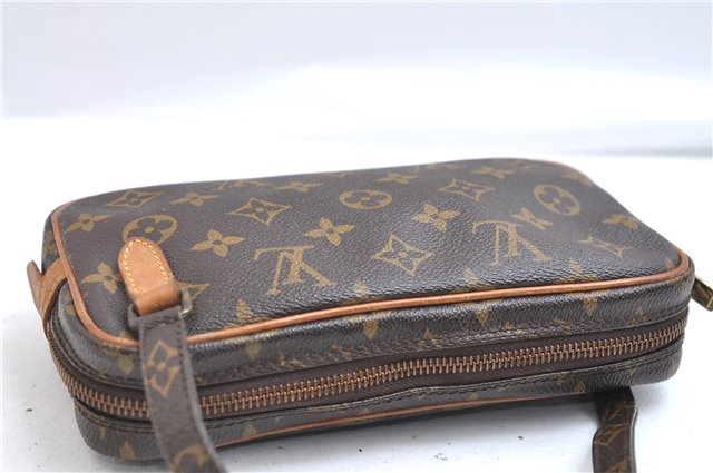 Authentic Louis Vuitton Monogram Marly Bandouliere Shoulder Cross Bag LV 6352E