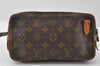 Auth Louis Vuitton Monogram Marly Bandouliere Shoulder Bag M51828 Junk 6353I