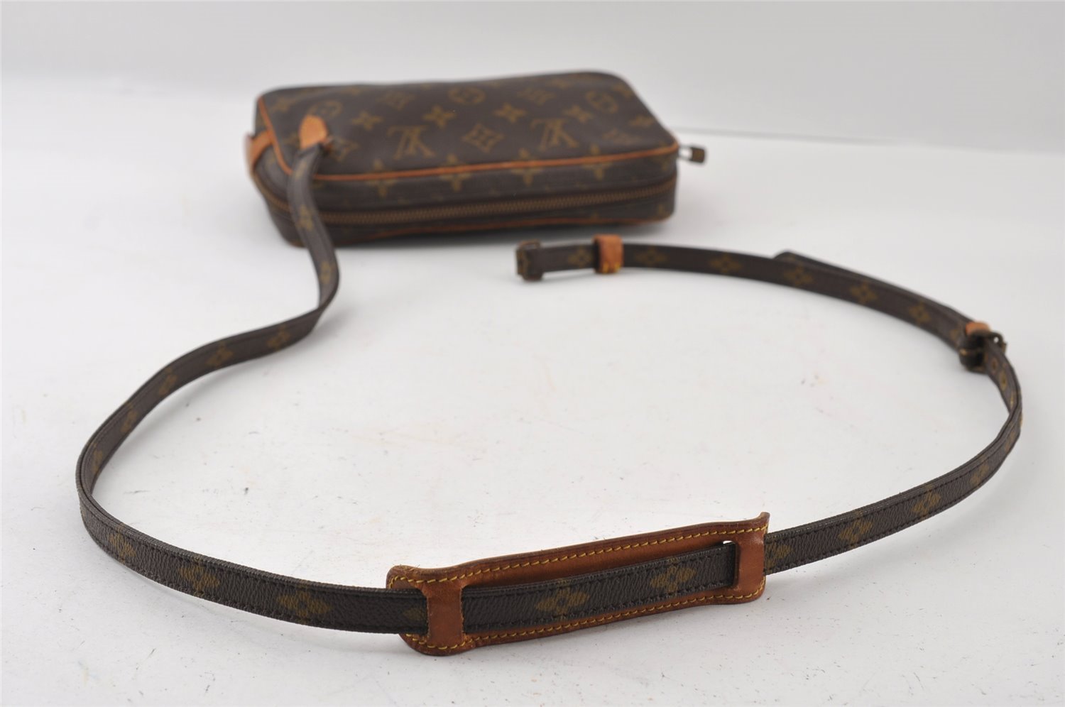 Auth Louis Vuitton Monogram Marly Bandouliere Shoulder Bag M51828 Junk 6353I