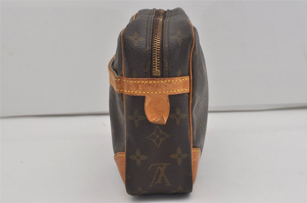 Authentic Louis Vuitton Monogram Compiegne 28 Clutch Hand Bag M51845 LV 6354I