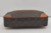 Authentic Louis Vuitton Monogram Compiegne 28 Clutch Hand Bag M51845 LV 6354I