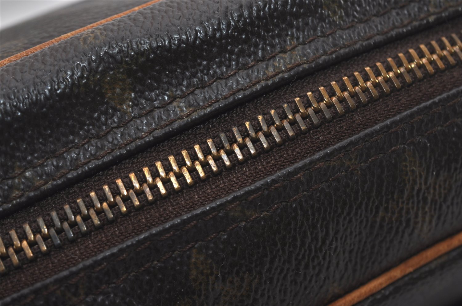 Authentic Louis Vuitton Monogram Compiegne 28 Clutch Hand Bag M51845 LV 6354I