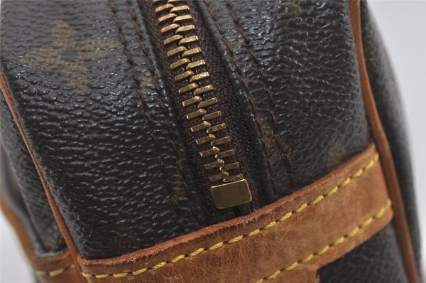 Authentic Louis Vuitton Monogram Compiegne 28 Clutch Hand Bag M51845 LV 6354I