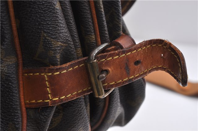 Auth LOUIS VUITTON Monogram Saumur 30 Shoulder Cross Bag M42256 LV Junk 6355C