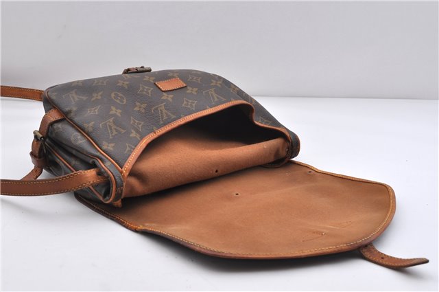 Auth LOUIS VUITTON Monogram Saumur 30 Shoulder Cross Bag M42256 LV Junk 6355C