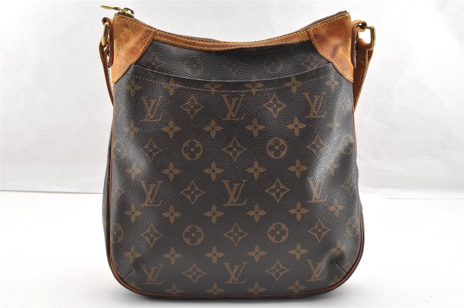 Authentic Louis Vuitton Monogram Odeon PM Shoulder Cross Bag M56390 LV 6356I