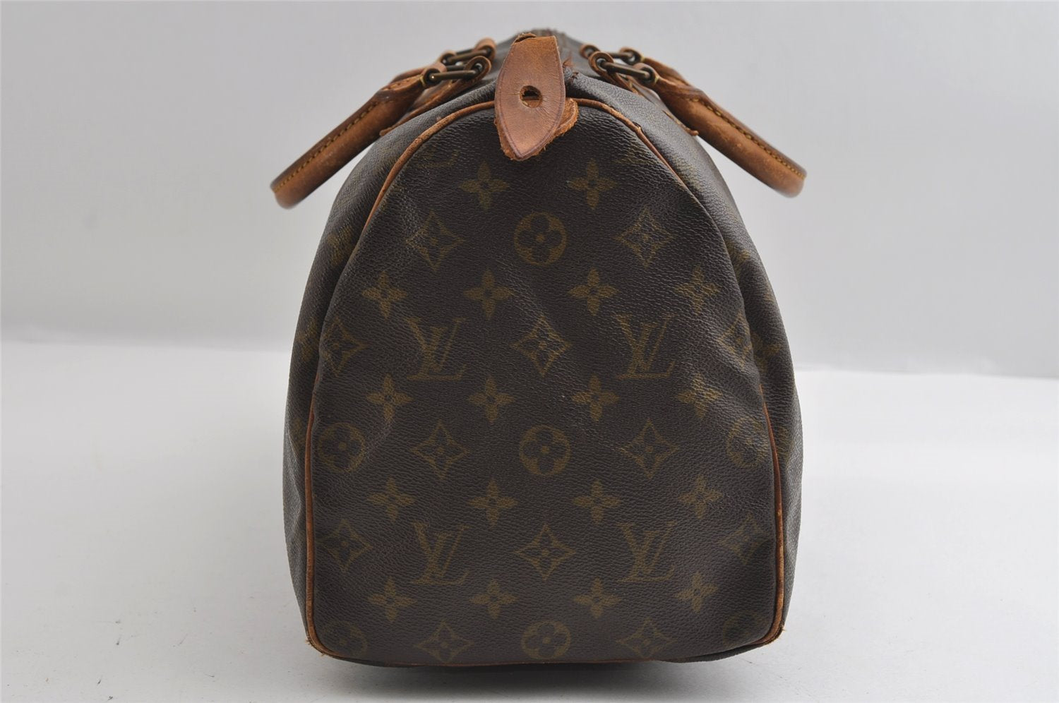 Authentic Louis Vuitton Monogram Speedy 35 Hand Boston Bag Old Model LV 6357I