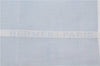 Authentic HERMES Carre 45 Scarf H Logos Pattern Cotton Light Blue Box 6358E