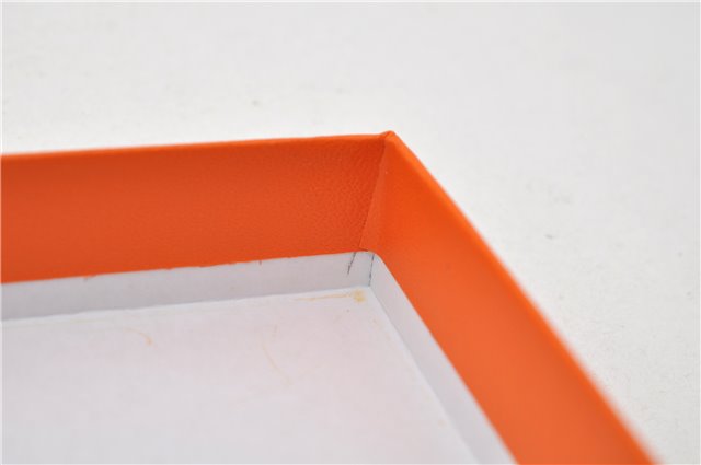 Authentic HERMES Carre 45 Scarf H Logos Pattern Cotton Light Blue Box 6358E