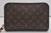Authentic Louis Vuitton Monogram Orsay Clutch Hand Bag Purse M51790 LV 6359I