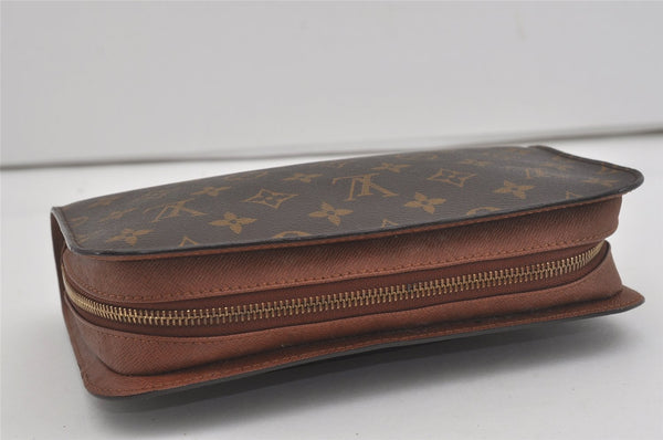 Authentic Louis Vuitton Monogram Orsay Clutch Hand Bag Purse M51790 LV 6359I