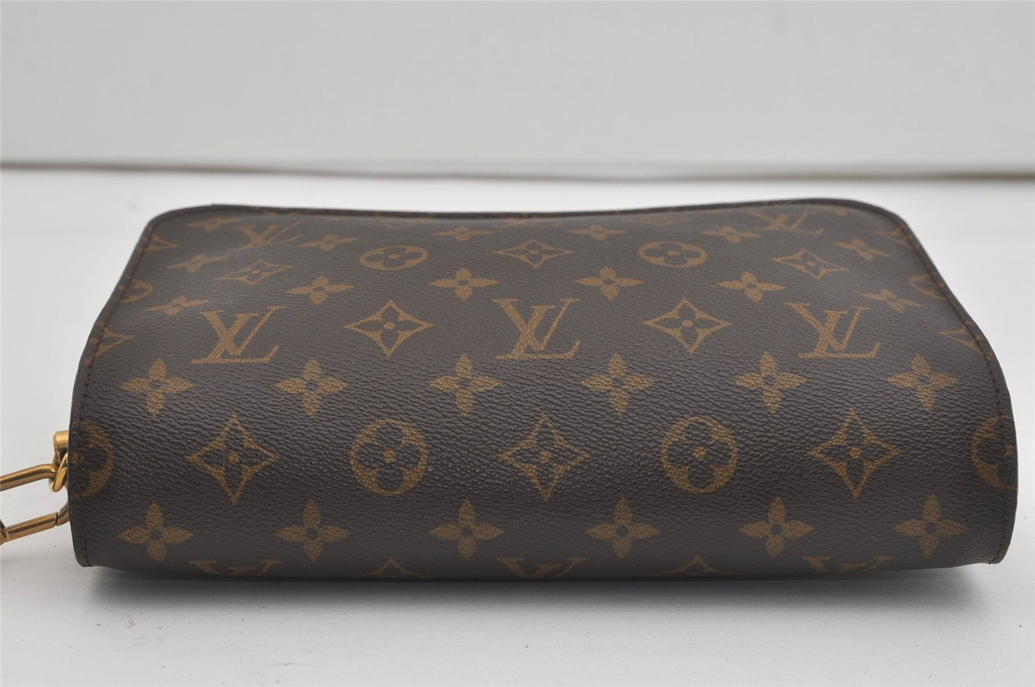 Authentic Louis Vuitton Monogram Orsay Clutch Hand Bag Purse M51790 LV 6359I