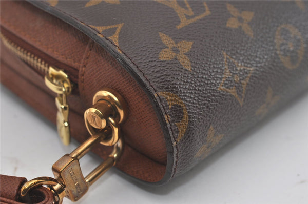Authentic Louis Vuitton Monogram Orsay Clutch Hand Bag Purse M51790 LV 6359I