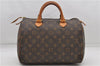 Authentic Louis Vuitton Monogram Speedy 30 Hand Boston Bag M41526 LV 6361D