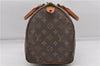 Authentic Louis Vuitton Monogram Speedy 30 Hand Boston Bag M41526 LV 6361D